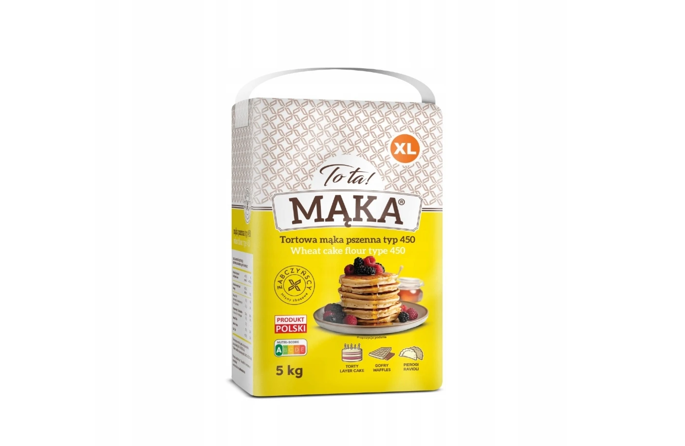 دقيق مضحك نوع 450 تورتا 5 كجم - توتا