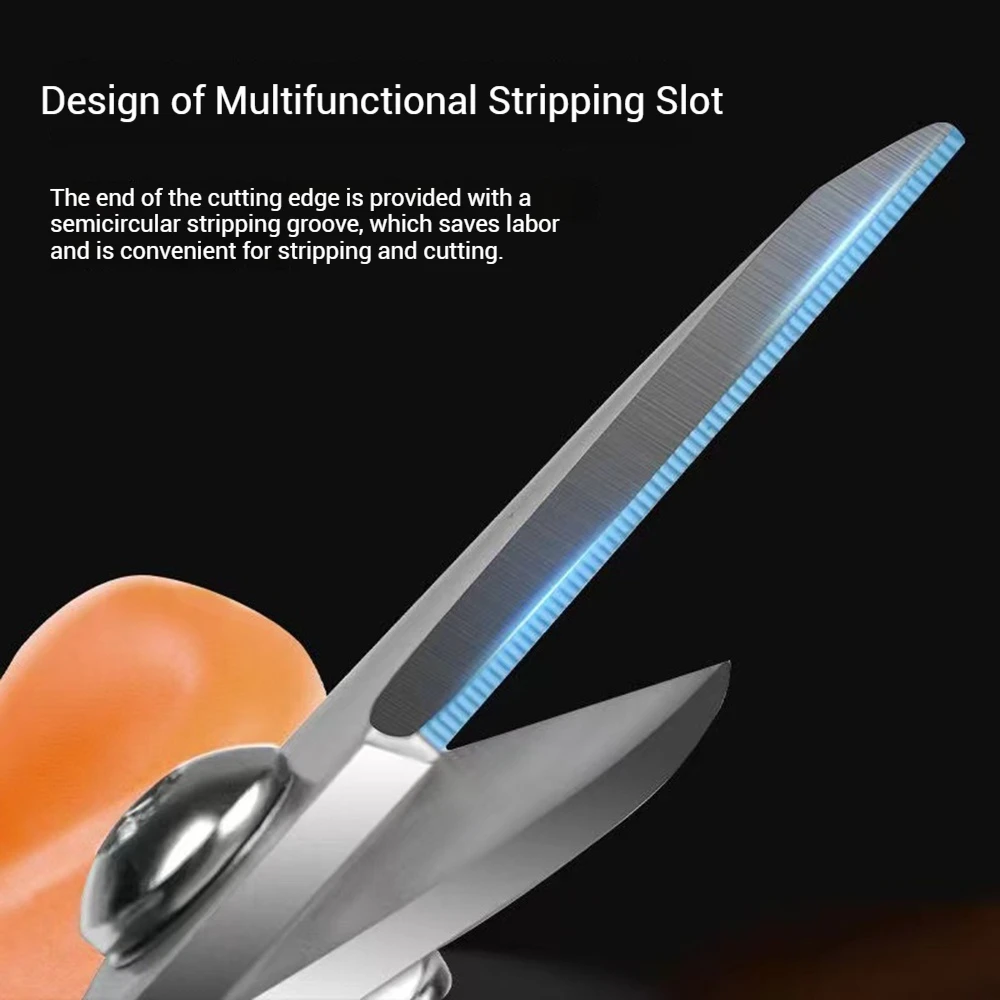 مقص برتقالي ميلر كيفلر لسلك التصحيح كيفلار/خيوط أراميد، سلك كهربائي، غمد من الرصاص، مقصات كهربائي