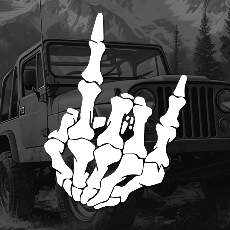 

Наклейки на палец с черепом, выглядит свой автомобиль с помощью этой креативной забавной крутой автомобильной наклейки!