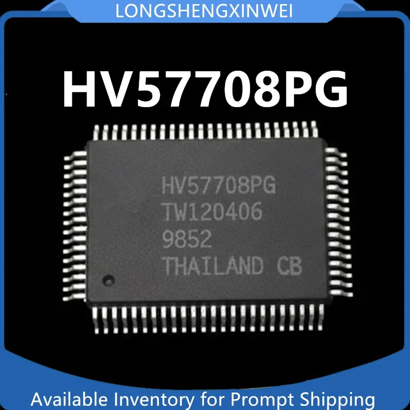 1PCS HV57708PG HV57708 QFP80 Serial To Parallel Logic Converter Chip New Original  in Stock