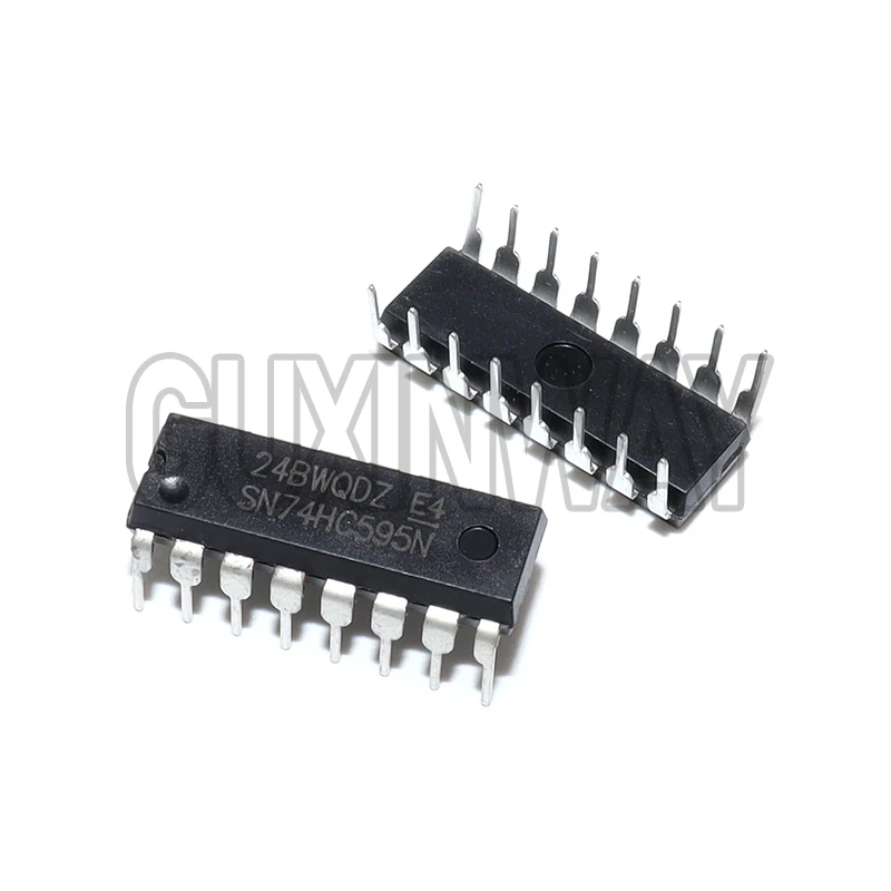10 قطعة SN74HC595N DIP16 DIP 74HC595N 74HC595 DIP-16 SN74HC257N 74HC257 SN74HC393N 74HC393 SN74HC590AN 74HC590 SN74HC590N 74HC590N 74HC590N