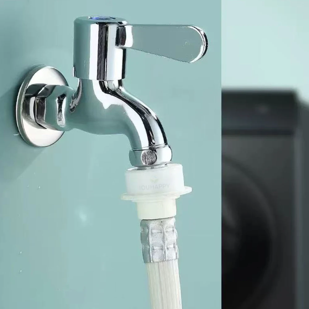 

Washing Machine Sink Faucet Wall Mounted Handwash Basin Sink Faucet Outdoor Single Handle Cold Water Tap Bathroom Accessories
