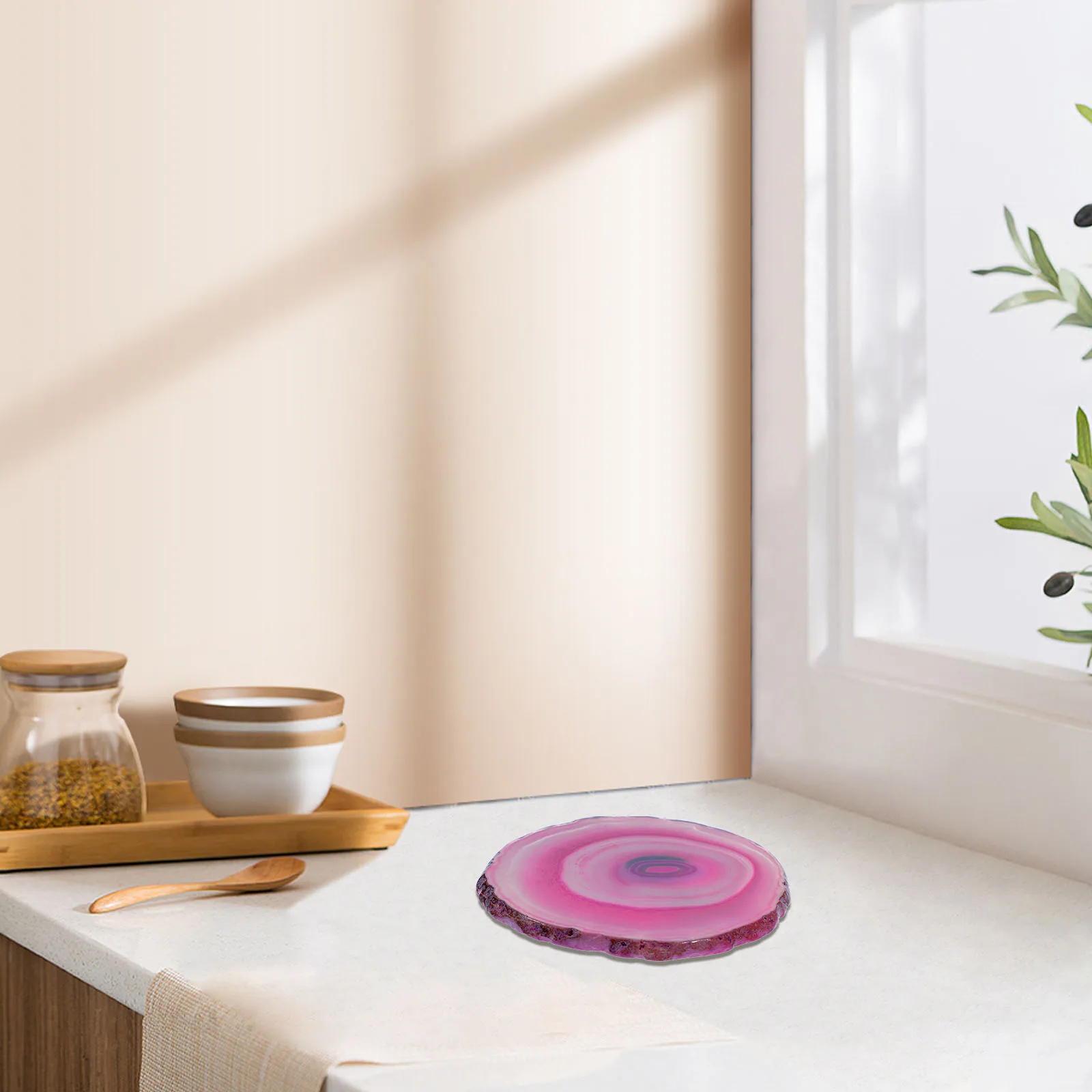 

Elegant Coasters Desktop Ornament Coaster Ornament Wine Cup Mat Cup Pad