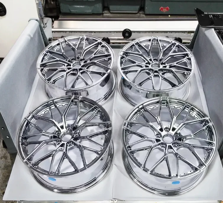 

Alloy Forged Wheels for Mercedes for Benz for Audi for Bmw E46 E90 5X112 Chrome Concave Passenger Car Wheels