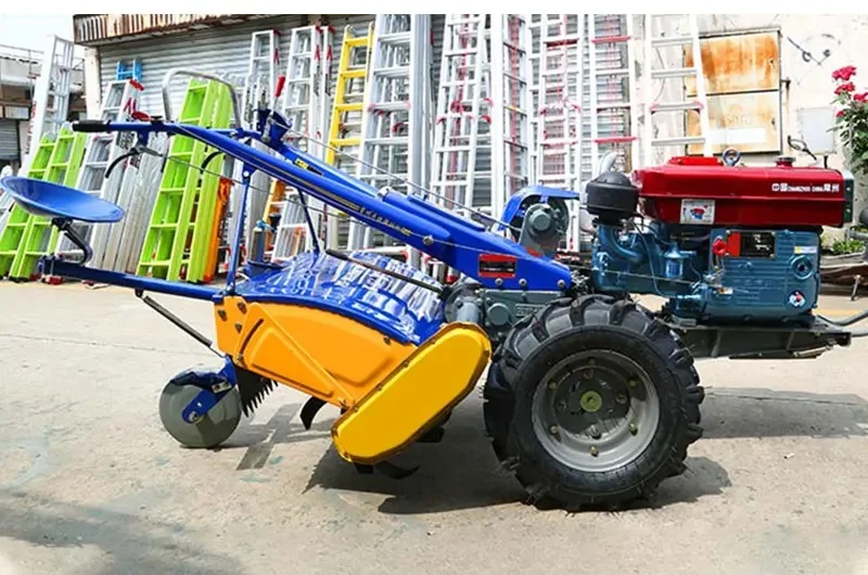 22hp Walking tractor rotary tiller household paddy field tiller multi-function ridge tiller，Garden Machines and Equipment