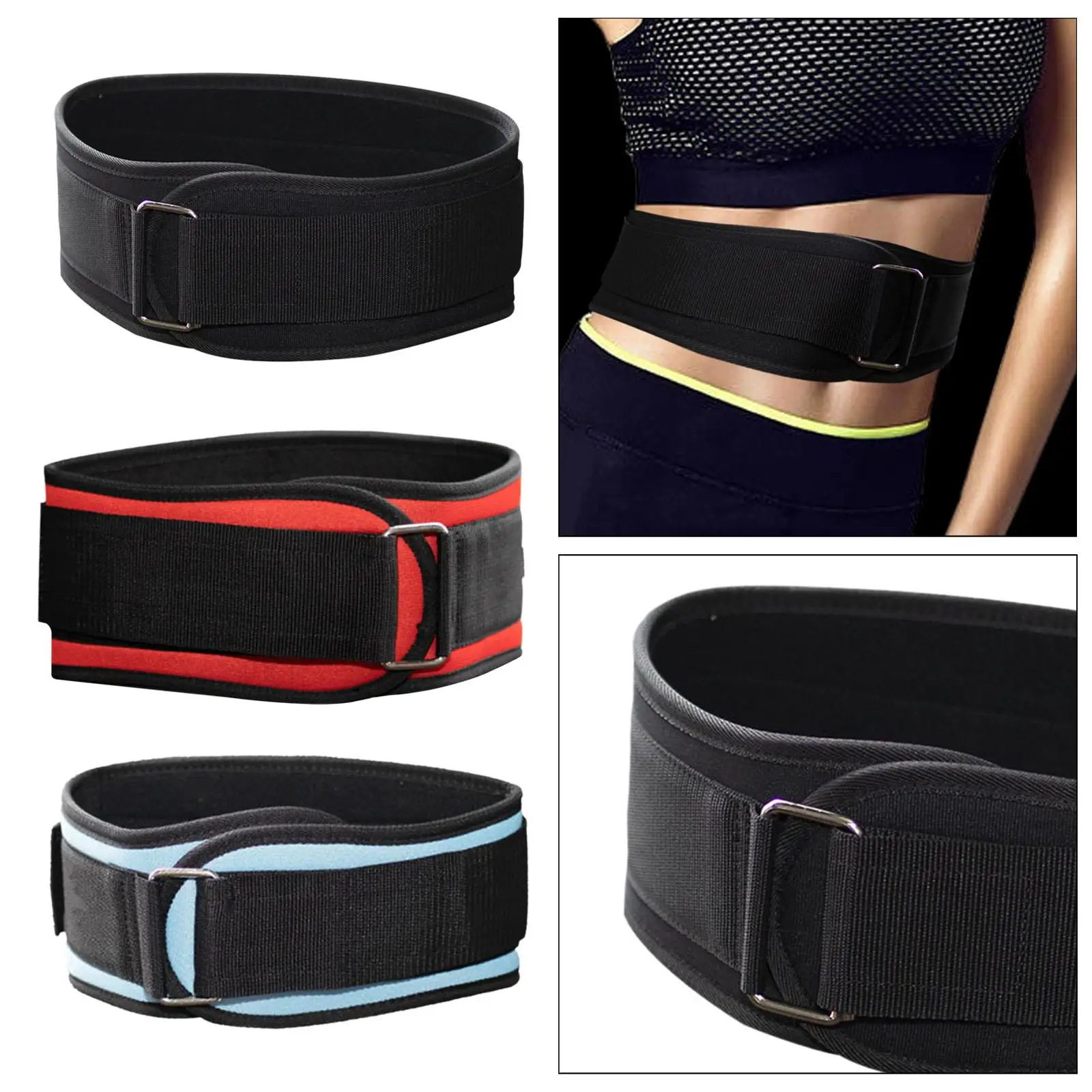 Ceinture de levage de poids réglable, pour fitness, deadlifts, musculation