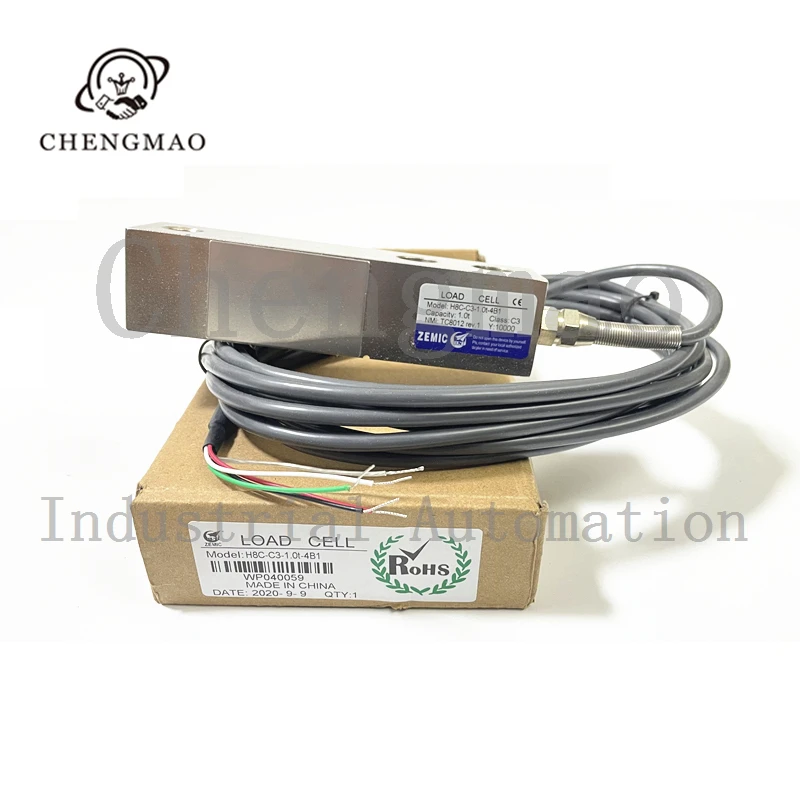 Imagem -03 - Original Zemic Sensor de Célula de Carga Plataforma Escala Piso Funil Pesando a Pressão do Equipamento H8c-c31.0t4b1 Novo