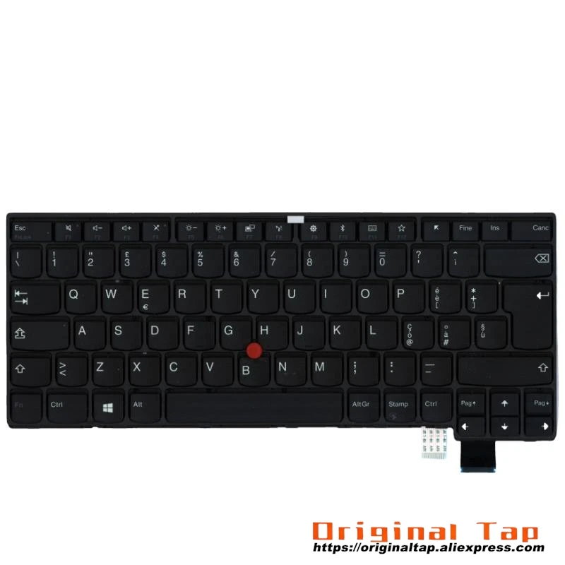 IT Italian Keyboard for Lenovo Thinkpad 13 2nd Gen 2 T470s 01EN617 01EN658