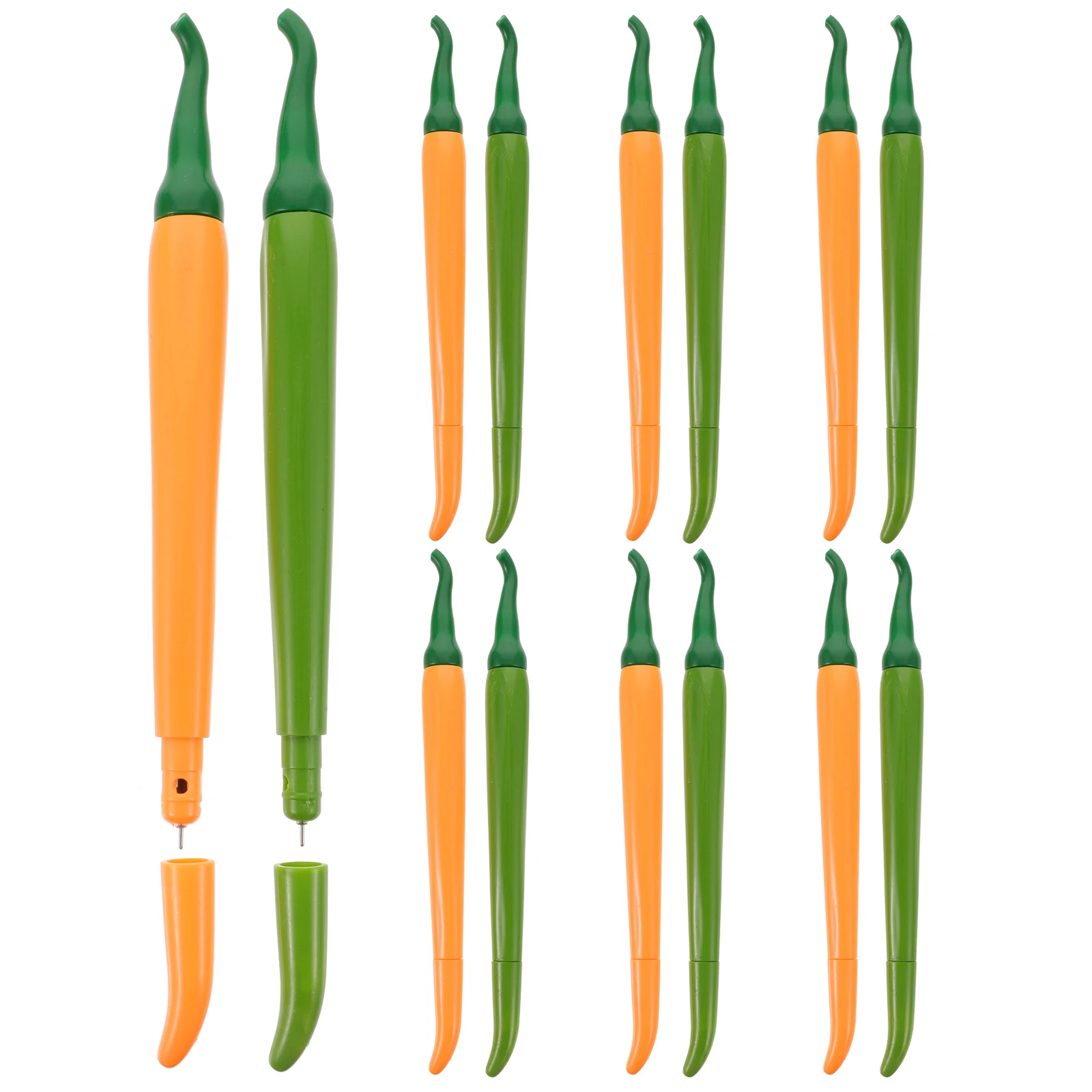 

14 Pcs Gel Pens Chili Motivational Fine Liner Novelty Drawing Girls Stationary Desktop Ink Children's Student