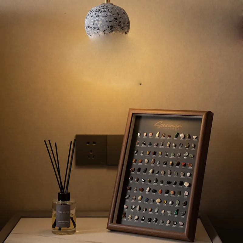 

2026 Новый набор 100-х коробок из натурального камня для новогодних подарков, креативные многофункциональные каменные украшения, украшения для дома LI727