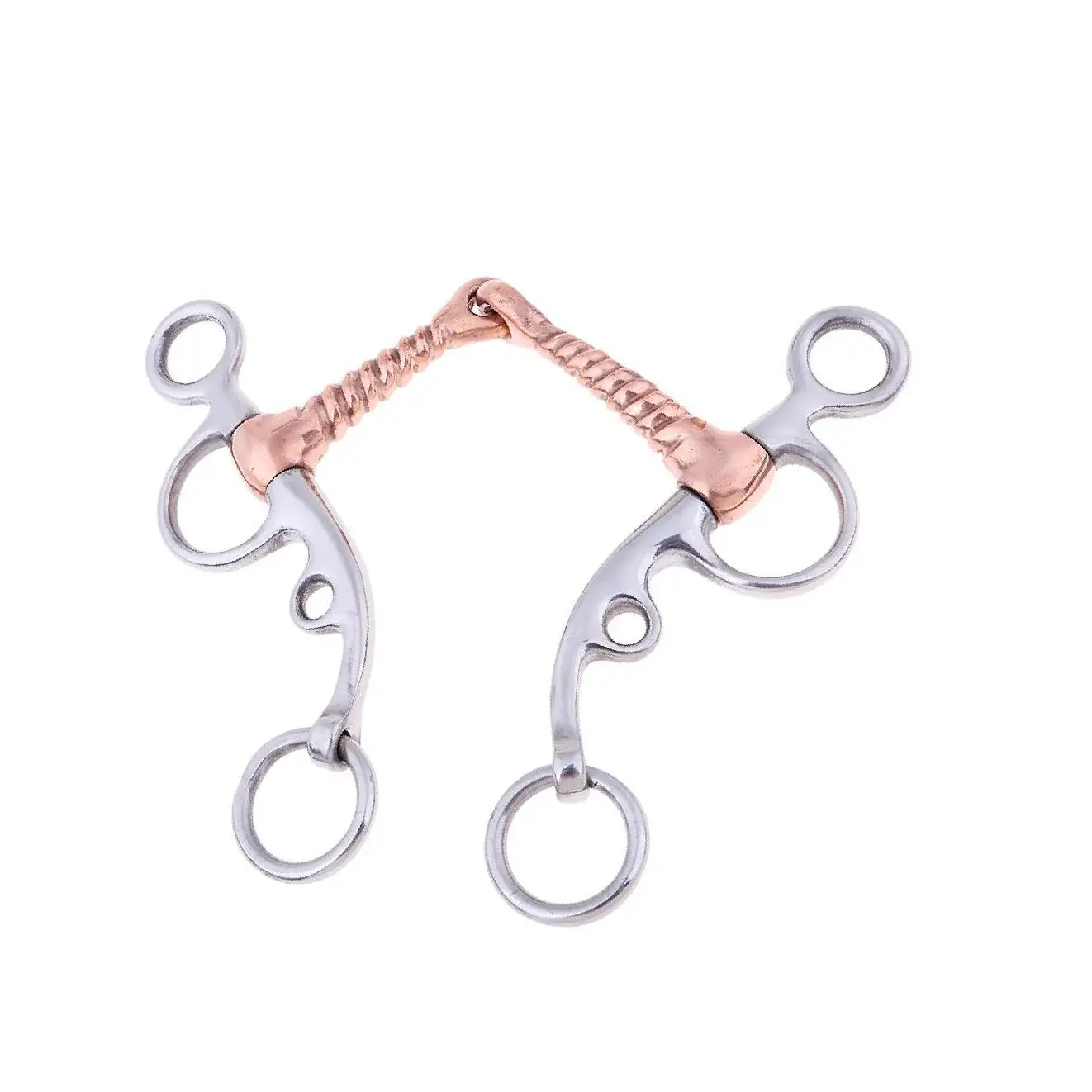 Stainless Steel Horse Snaffle Training Snaffle Bit Equestrian Equipment Supplies