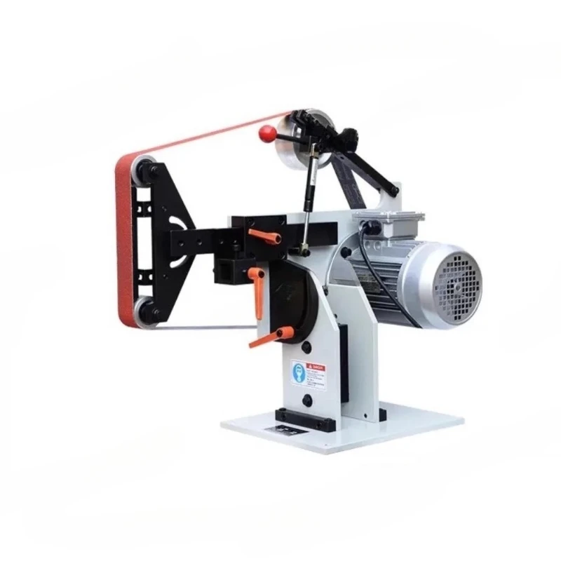 

New Industrial Polisher Vertical Belt Grinder Desktop Horizontal Stepless Speed Control Grinder Wood Metal Grinding Polishing