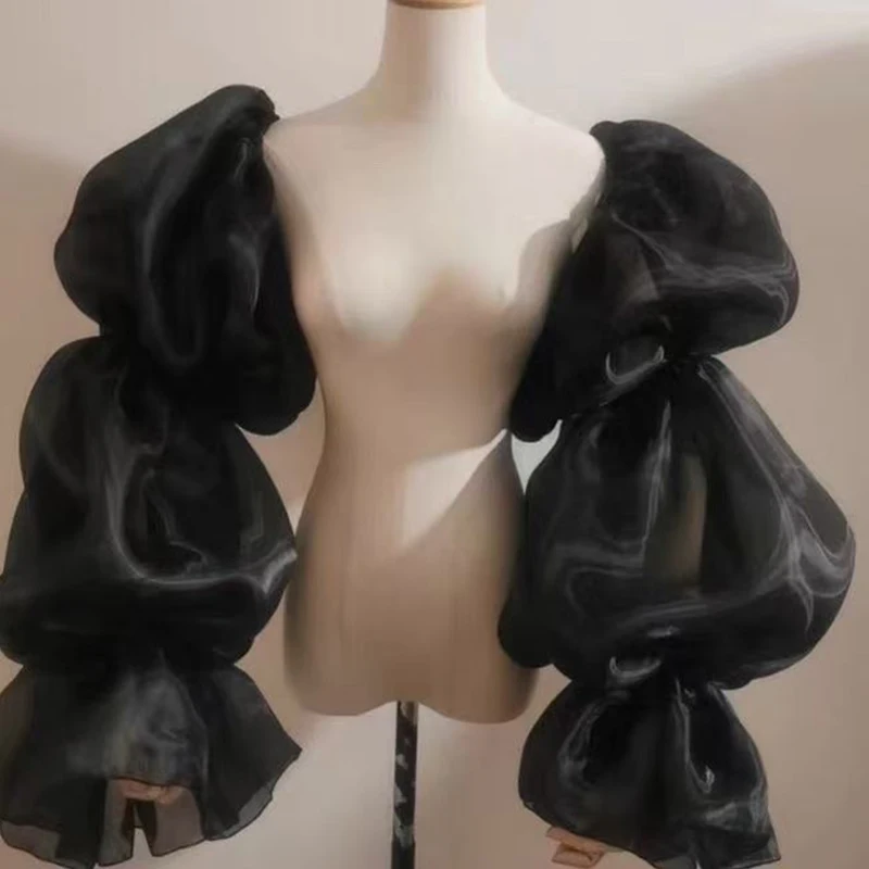 elegant-puff-wedding-arm-sleeves-evening-dress-decor-ruffles-fairy-sleeves-bowknot-sweet-bride-detachable-sleeves-for-banquet