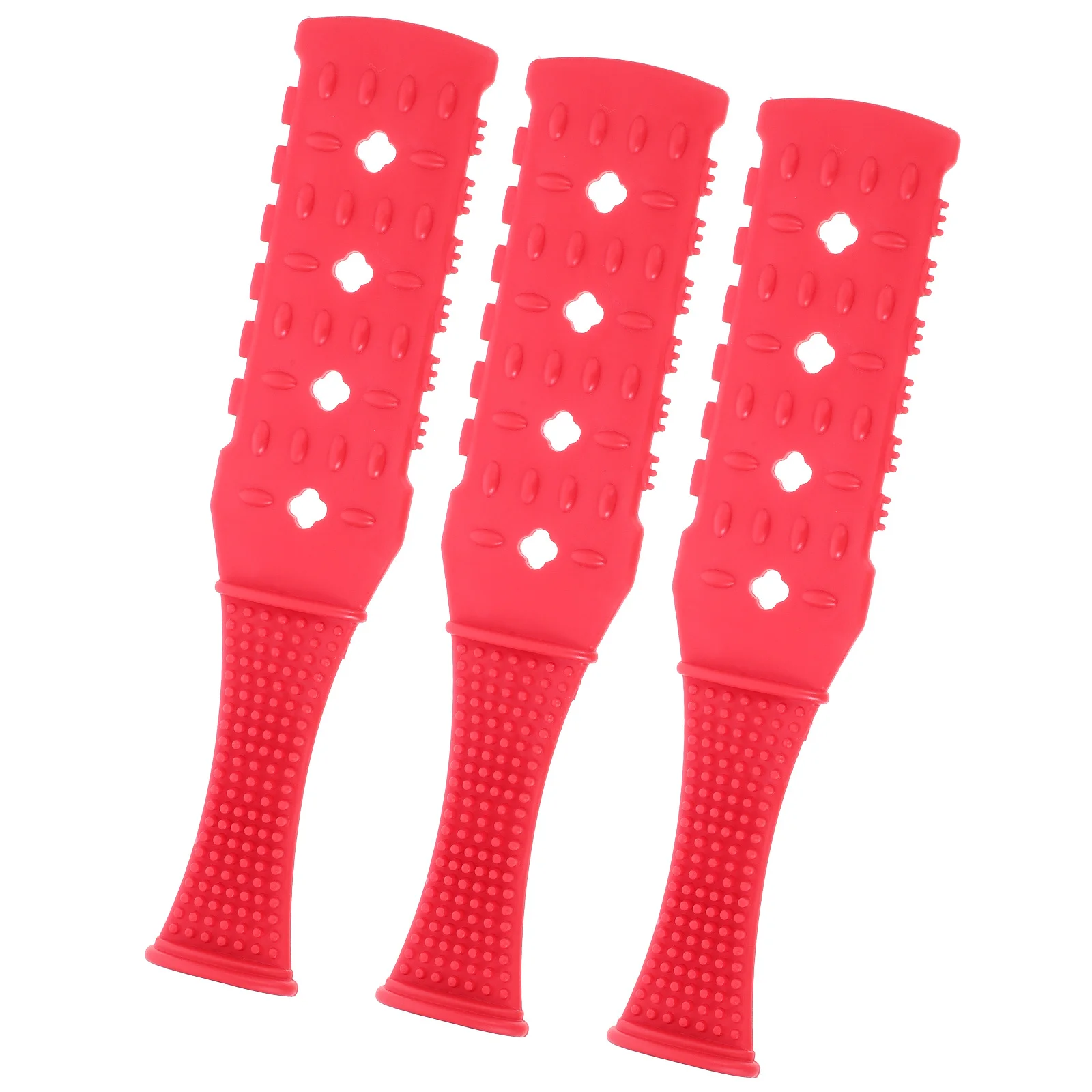 

3 шт., ручной массажер для спины, доска для похлопывания тела, гибкий эластичный расслабляющий мышцы, облегчение боли в плечах, бегах, двухсторонний стук