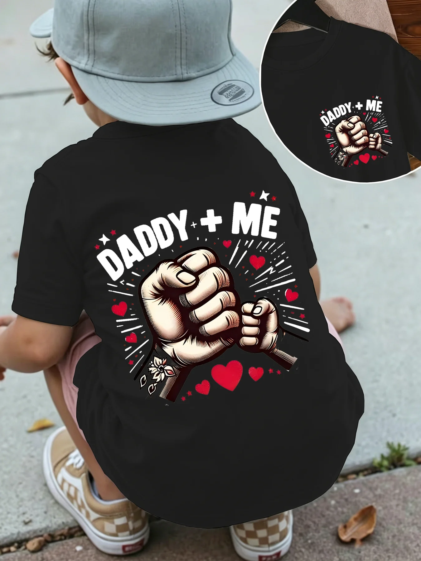 oys Summer Crew Neck T‑Shirt, Trendy Creative 