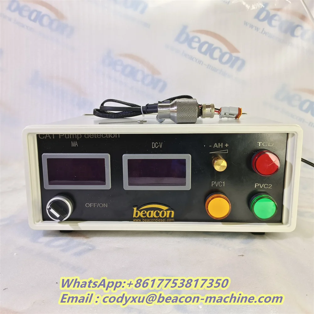 Auto Repair Tester Tools Common Rail Injector Pump Testing Actuator Pump Tester for CAT 320D Golden Vidar view 2