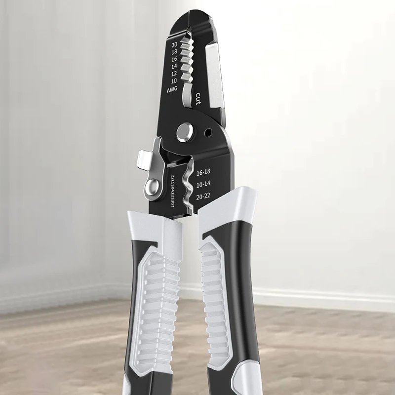 Draadstripper Gereedschap Multitool Tang Crimper Kabelschaar Multifunctioneel striptang Krimptang Terminal
