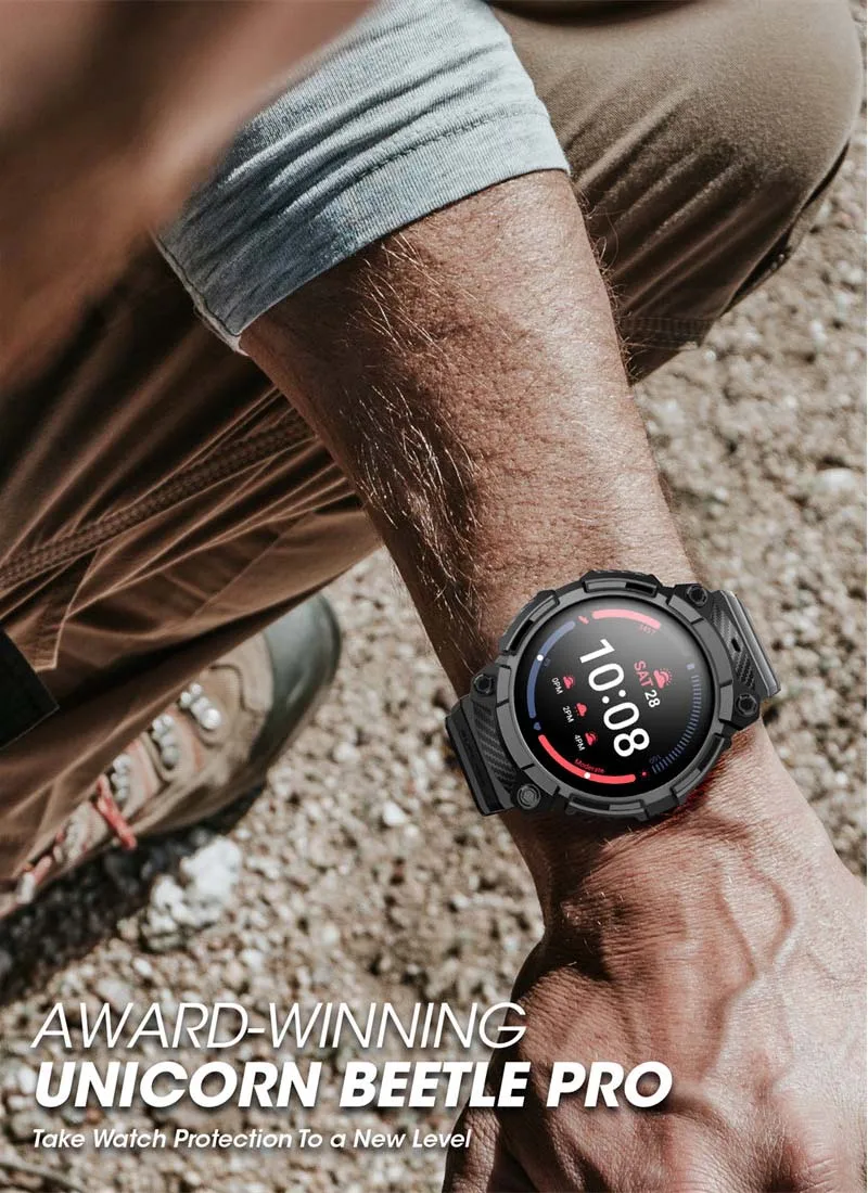 SUPCASE für Samsung Galaxy Watch 5 Pro Hülle 45 mm (2022) UB Pro Robuste Schutzhülle mit Armbändern für Galaxy Watch 5 Pro – Detail 9