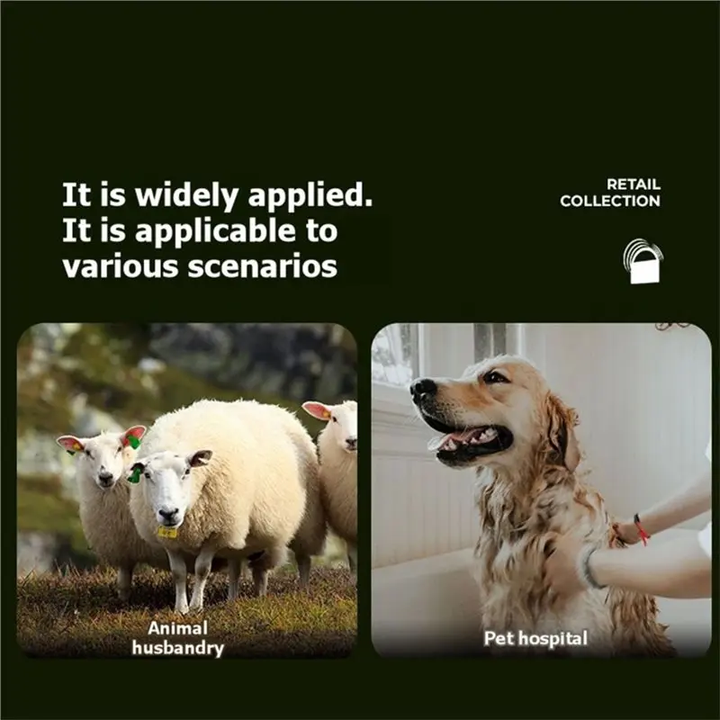 【portable】w91d-microchip-reader-for-pets-pet-chip-scanner-for-dogs-animal-microchip-reader-microchip-scanner-for-dog