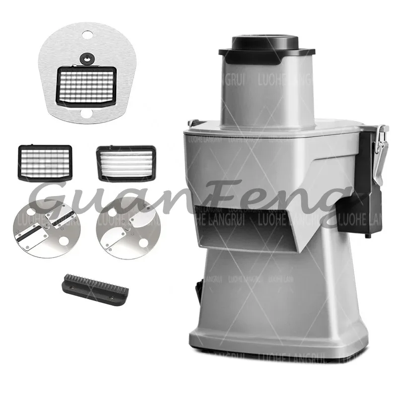 Commercial Electric Vegetable Processor, Multifunctional Food Machine for Commercial Kitchen Restaurant Canteen Use