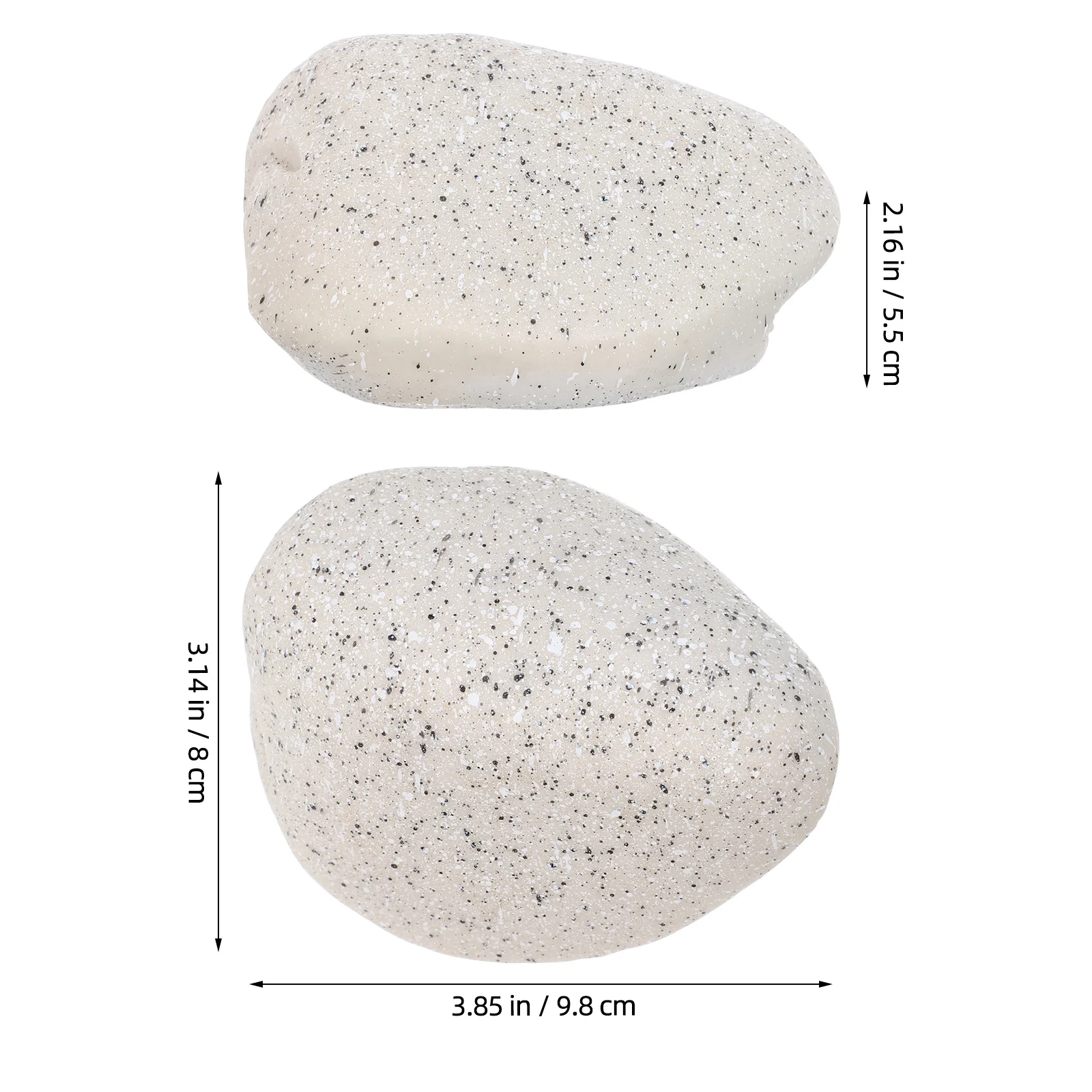 Fake Rock Key Hider Simulated Stone Outdoor Key Box Weatherproof Resin Hidden Case for Spare Keys Garden Yard Patio Safe Storage