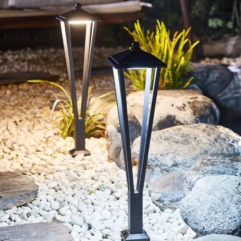 Garden and Community Street Lawn Light Aluminum Light Emitting Diode Waterproof IP65 Outdoor Landscape Lighting