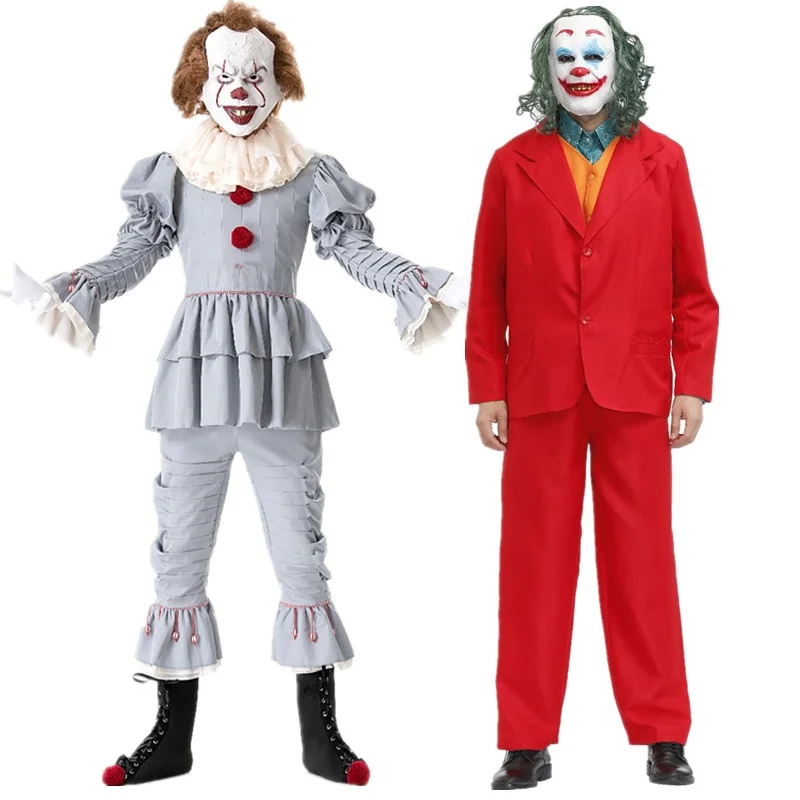 

JOKER Хоакин Феникс Джокер Косплей Костюм Фильм Хэллоуин Костюм Женская Традиционная Китайская Одежда Сценический Костюм
