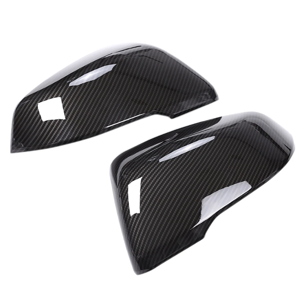 

Car Carbon Fiber Rearview Mirror Cover Rear View Side Mirror Cover Cap Mirror Shell Case for-BMW