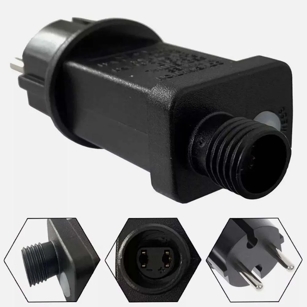 31 V EU 8 modi Kerstverlichting Voeding Adapterfunctie IP44 Waterdichte ABS-adapter Stopcontacten Receptacles Schakelaars