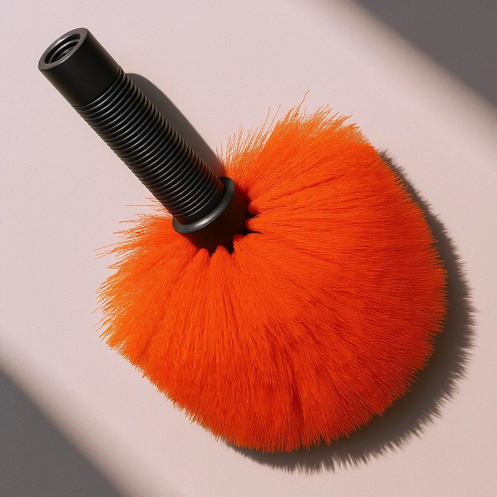 

Cobweb Brush Head Replacement for Extendable Outdoor Duster Spider Web Remover Pole Attachment Garden Ceiling Cleaning Kit Tool