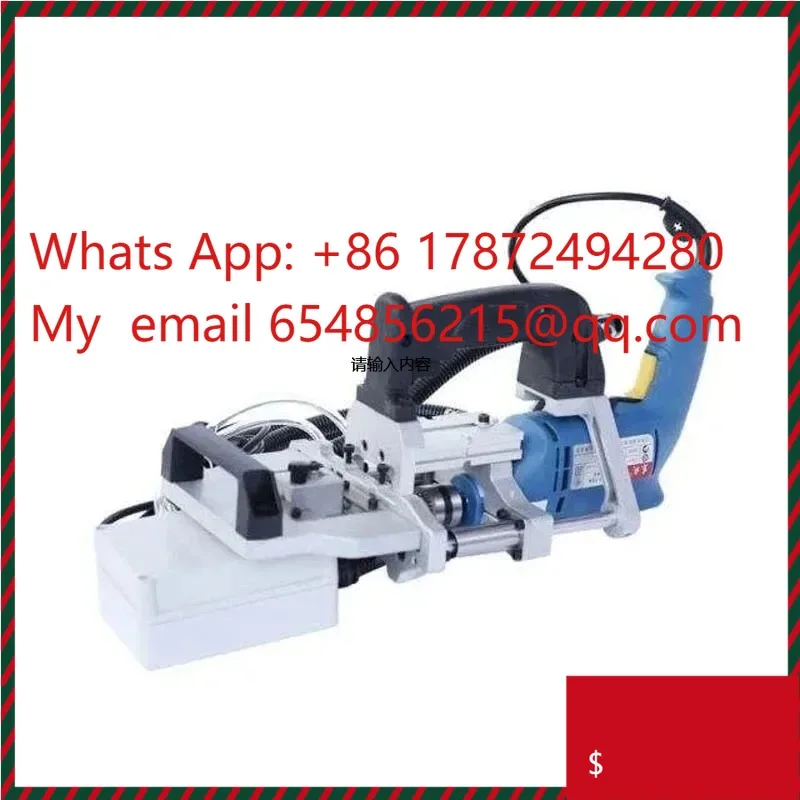 【Best-selling】Useful 220V 500W Portable Pneumatic Woodworking Drilling Tools Horizontal Drill Side Hole Punching Machine For Woo