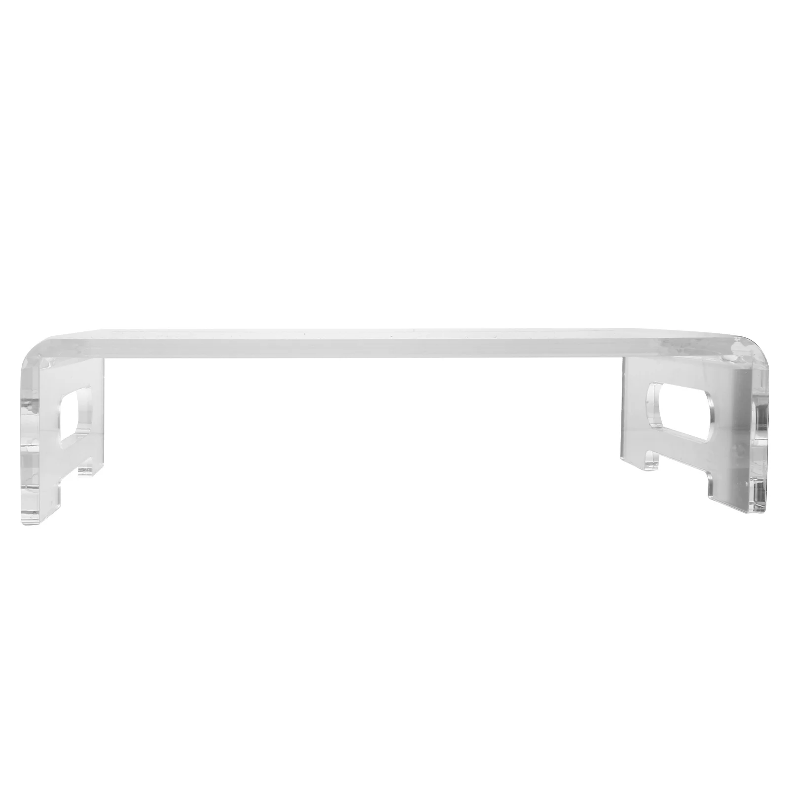 

1Pcs Acrylic Monitor Stand Multi-Functional Desktop Laptop Riser Rack Durable Office Home Use Neck Comfortable Viewing Bracket