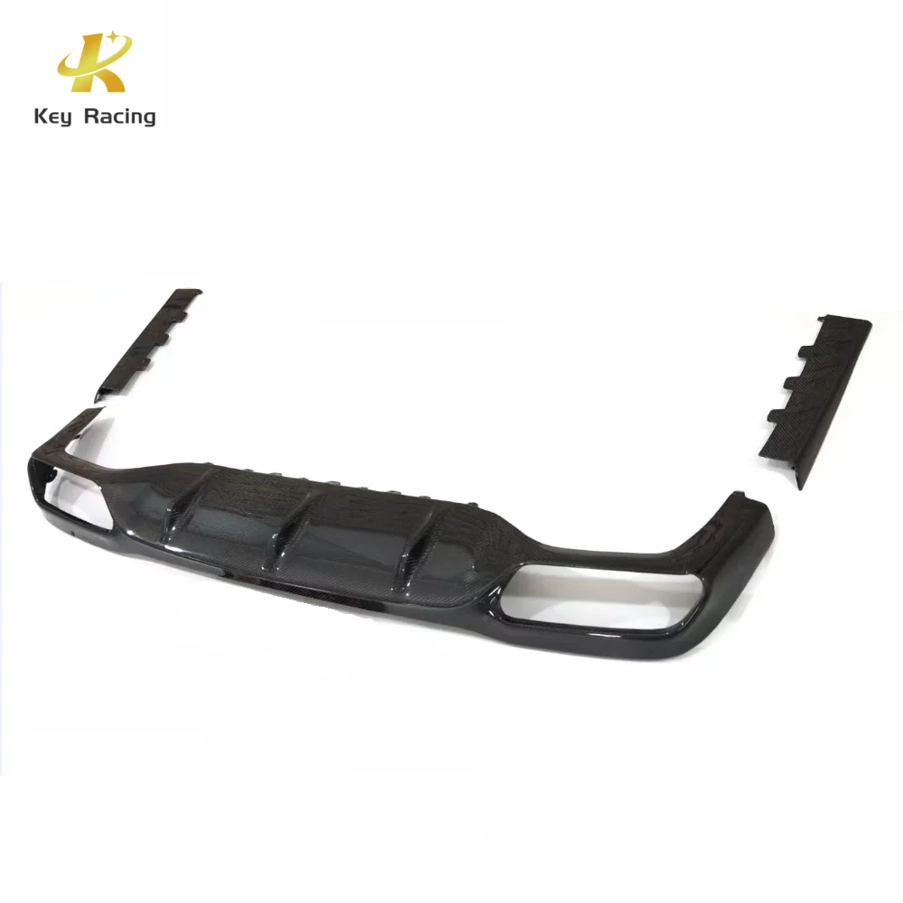 W213 Accesorio Auto AMG Rear Bumper Diffuser Carbon Fiber Rear Diffuser For Mercedes-Benz E Class W213