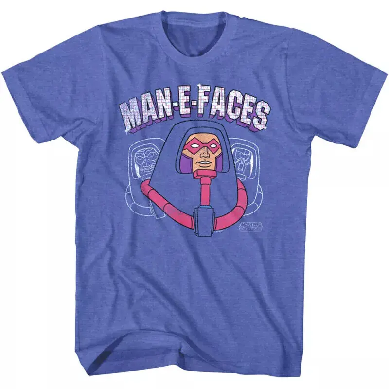 Man-E-Faces Head Men's T Shirt Disguise Masters of the Universe Heroic  High Quality 100%Cotton Short Sleeve