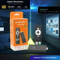 UBISHENG S02 Android 13,0 TV Stick 4K Smart TV Box WIFI BT5.0 2GB 8GB/2GB 16GB Allwinner H313 Quad Core Dual Wifi Control remoto por voz