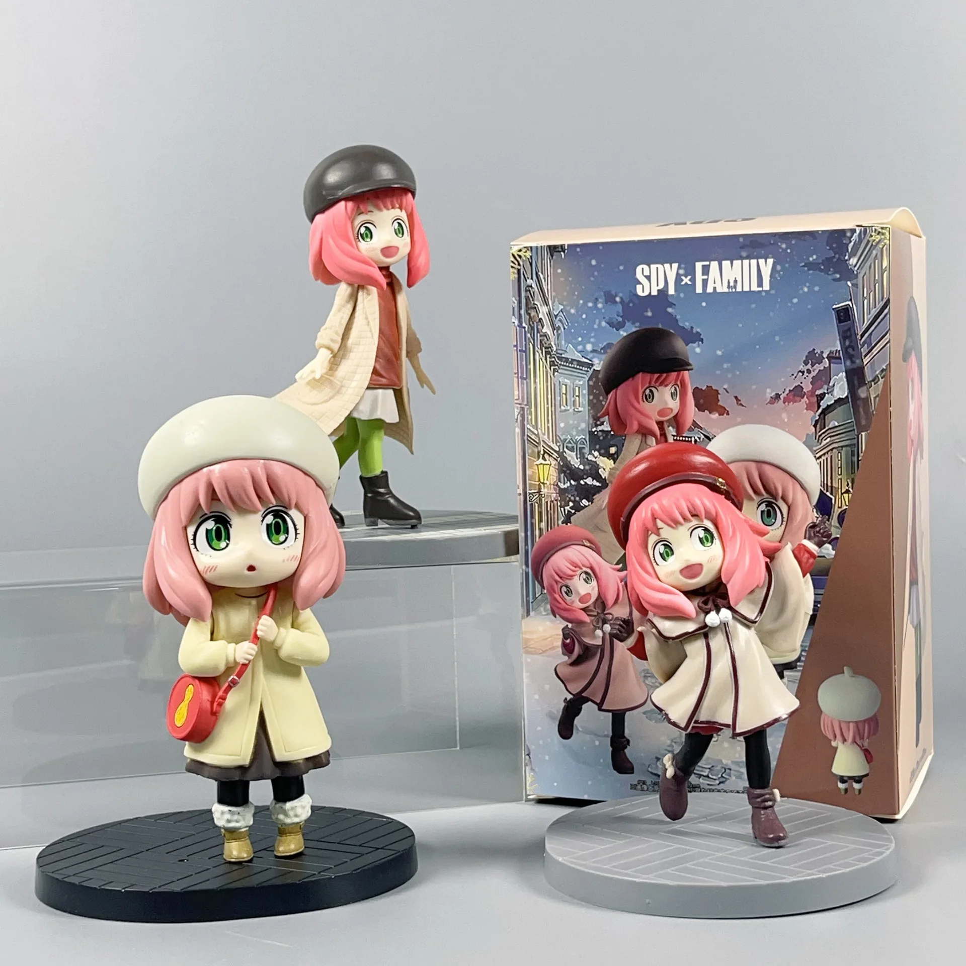 

Anime Character SPY x FAMILY Anya Forger Cute Girl Car Desktop Ornament Gift Home Decoration Crafts Small Figurines & Miniatures