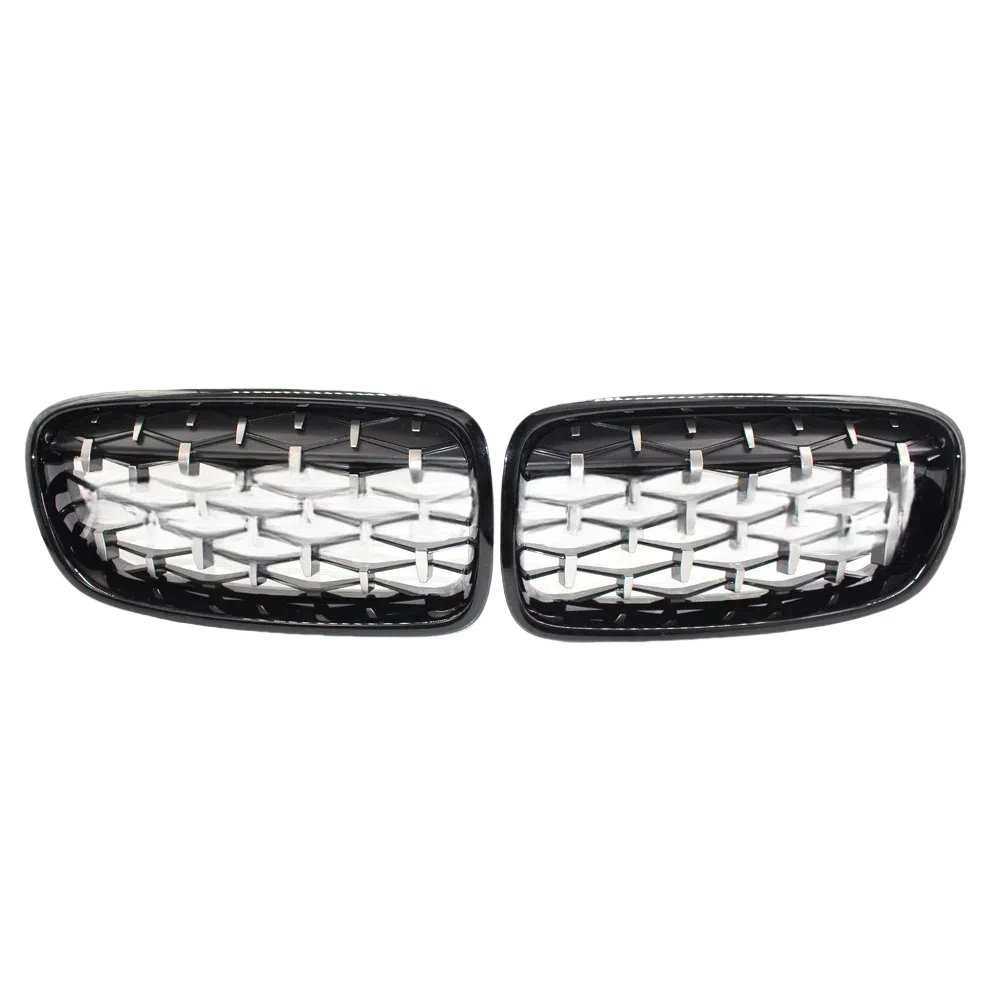 

For BMW 3 Series F30 F31 F35 320i 325i 328i 13-19 Diamond Grills Front Kidney Grille Racing Bumper Cover Car Accessories