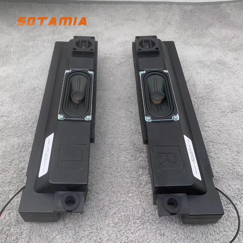 SOTAMIA 2PCS Audiophile Level Guided Speaker 6 Ohm 15 Watt Two-way Passive Speaker High School Bass Audio