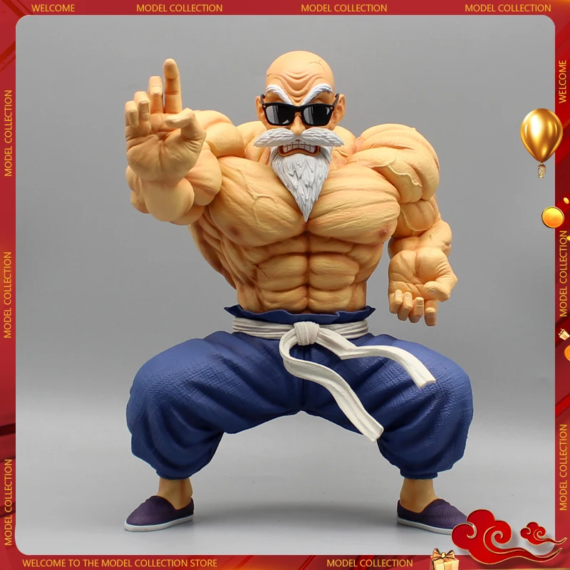 

24cm Dragon Ball Figure Kame Sennin Anime Figure Master Roshi Action Figurine Model Pvc Statue Doll Collection Decoration Toy