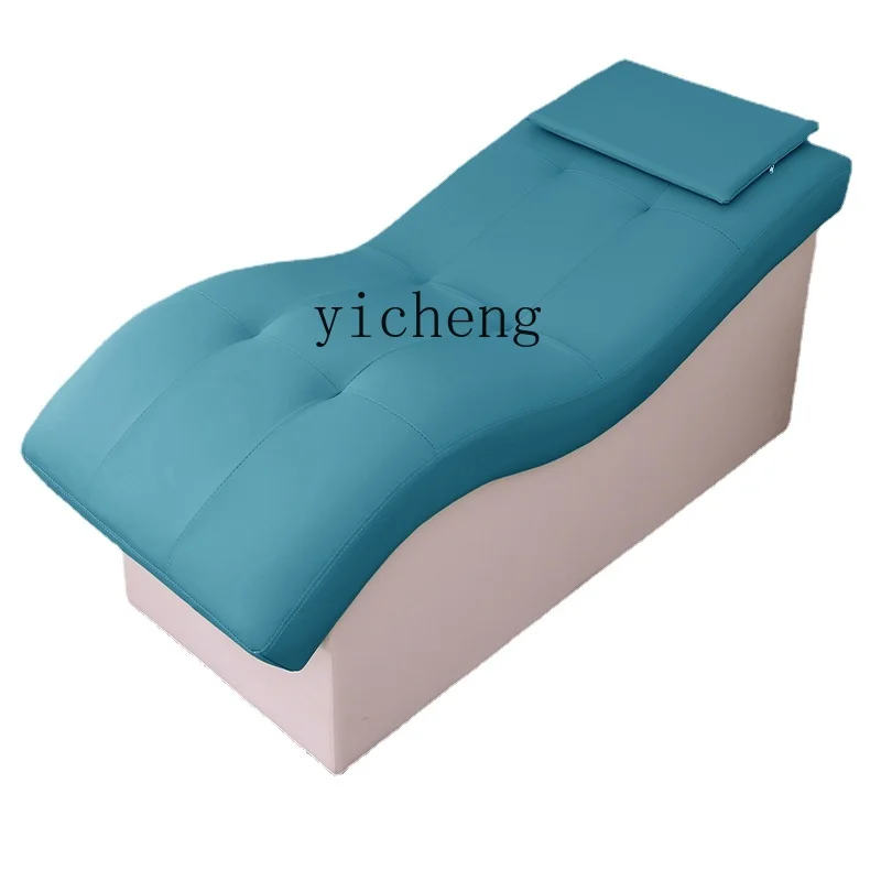 Yy Face Washing Bar Face Washing Bed Beauty Salon S-Type Eyelash Body Shaping Solid Wood Beauty Massage Bed