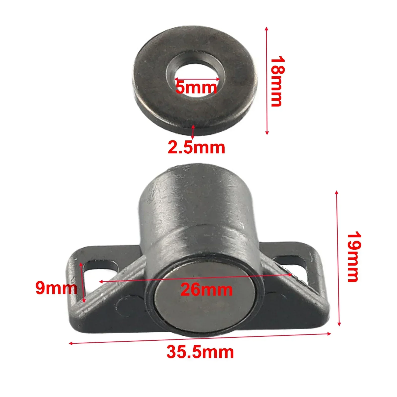 

Magnet Cabinet Door Catch Magnetic Catch Latch Ultra For Door Cabinet Cupboard Closer For Wardrobe Doors Sliding Doors Drawers