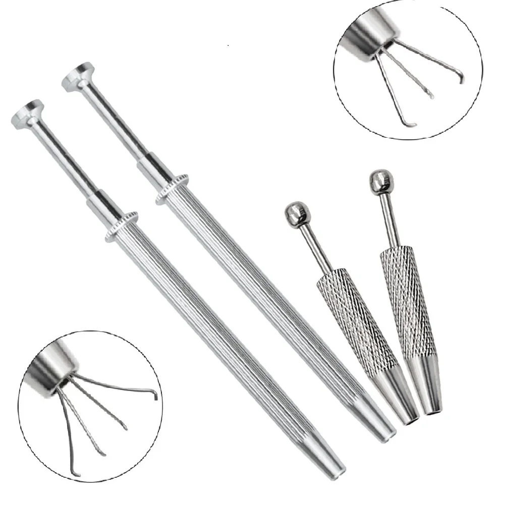 Collection Tool Beads Picker Four Claws Design High Elasticity Claws Portable Tool Steel Material Three Claws Design