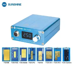 SUNSHINE SS-T12A Soldering Station Kit Mobile Phone Motherboard Repair Tool For IPX~14/Pro/max CPU Heating Disassembly Platform