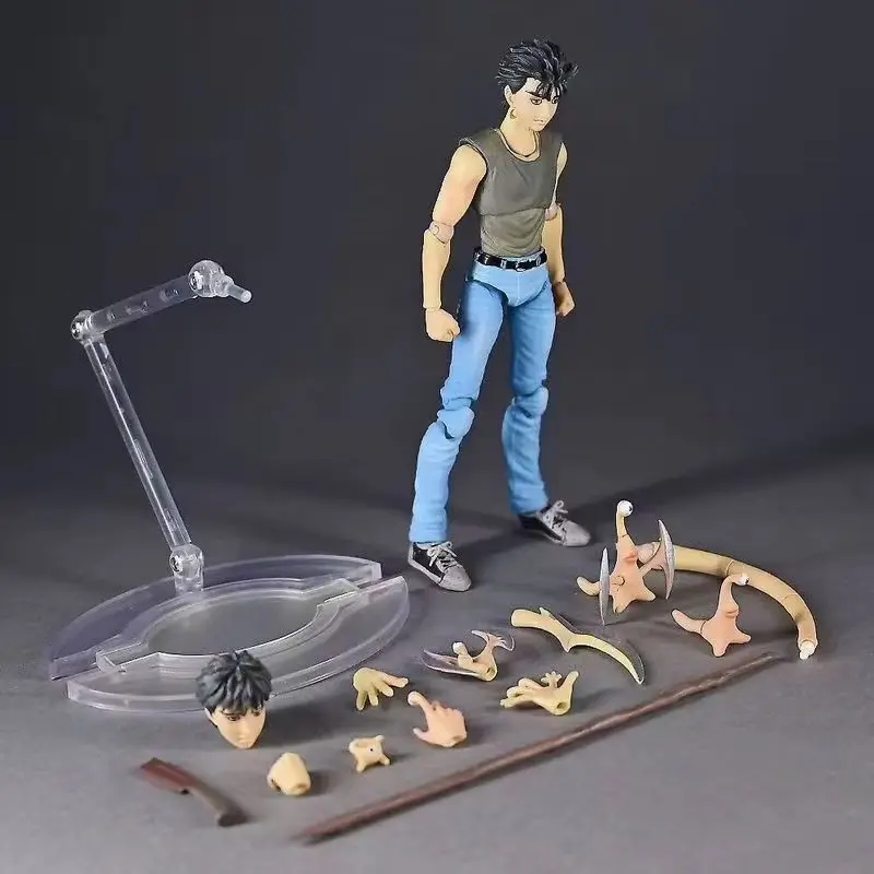 Neu auf Lager: Shinichi Izumi Actionfigur – Migi Parasyte Anime Sammlerstück, bewegliches Modell mit austauschbaren Teilen für Fans