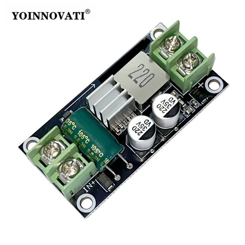 Wide Voltage DC-DC Buck Converter 6A - High Power 9V/12V/24V to 5V Step Down Module, Efficient Voltage Regulator Board