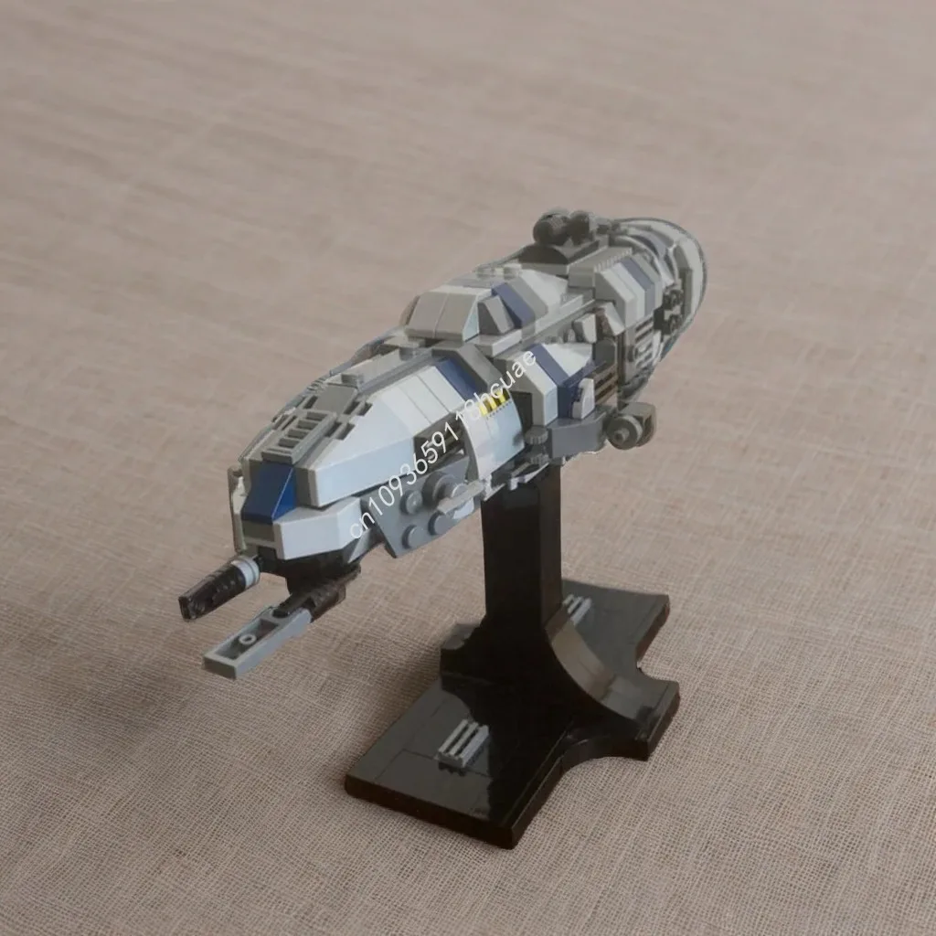 

427 шт. MOC The Expanse Rocinante миди-масштаб строительные блоки STEM рождественская игрушка подарок STEAM обучение практические способности