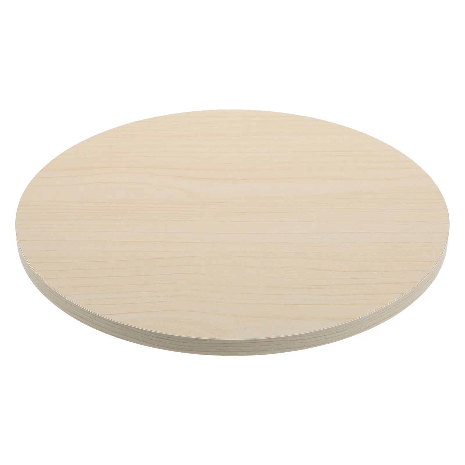 11.6 Inch Round Thick Wood Table Wooden Coffee Table Replacement Top Rustic Design Safe Rounded Edge for Home Office
