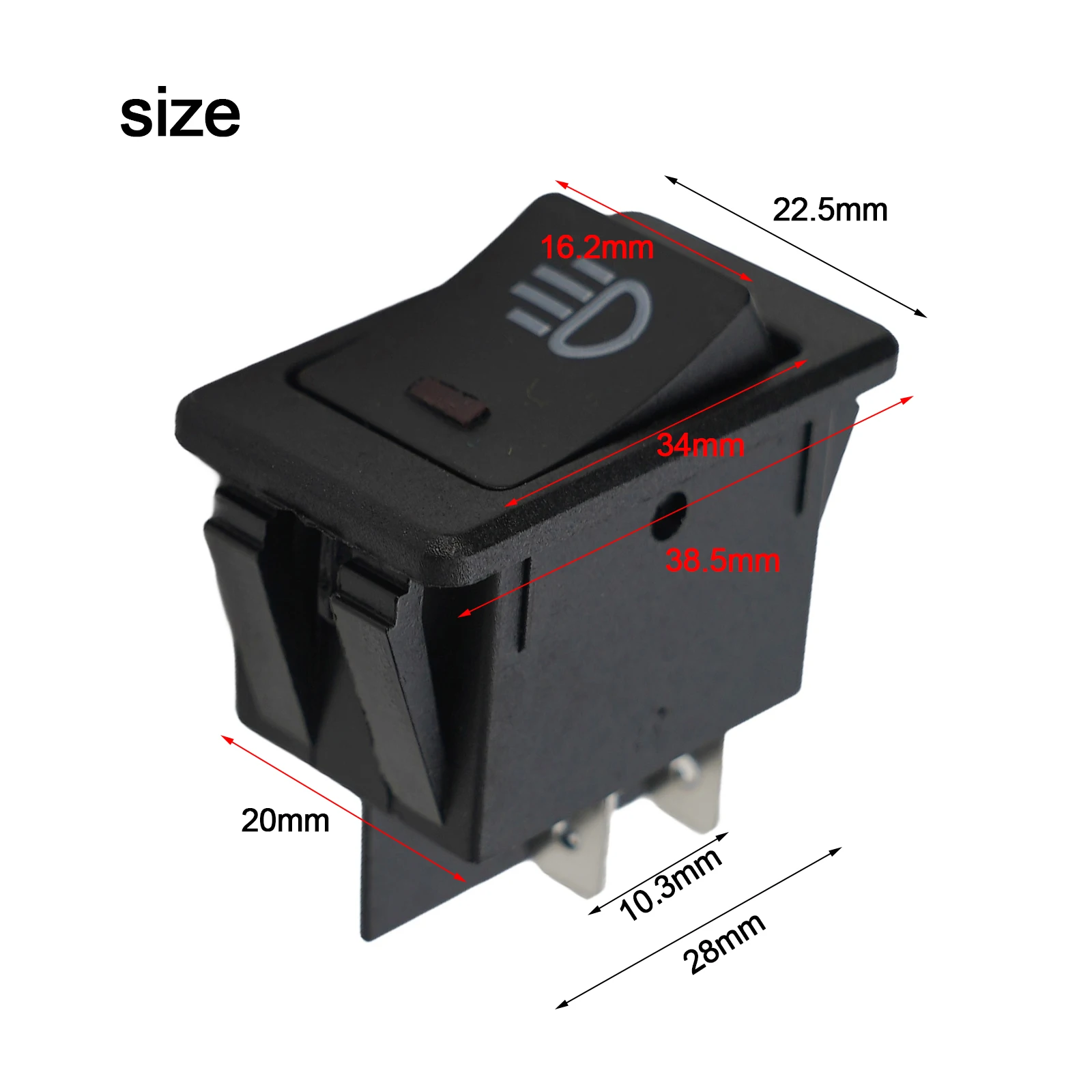 High Quality New Practical Car Switch 12V/24V 1pc Accessories Switch Truck Parts Work Light Bar Driving Fog Lamp