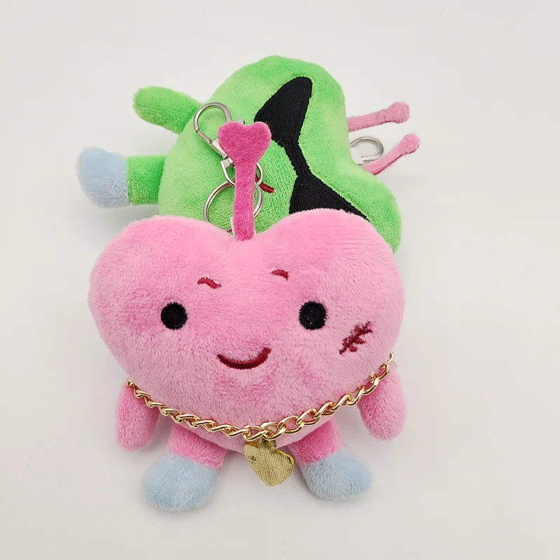 Latest Plush Toy Pink Green Love Yanshikou Doll