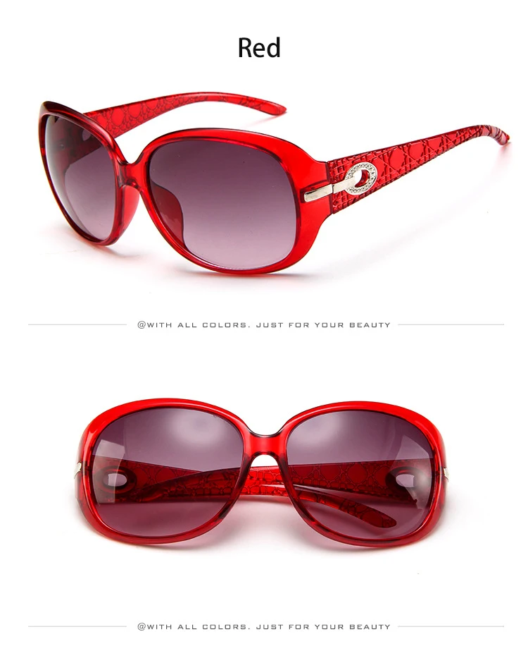 Damen-Sonnenbrille Elegante Komfortable Sonnenbrille Modischer Hohlstil Sonnenbrille Großer Rahmen Outdoor-Brille Sommer UV400 – Detail 6